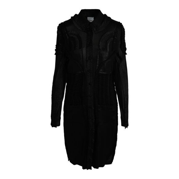 Burberry Dresses & Skirts - Pleated Stretch-Jersey Shirt Dress